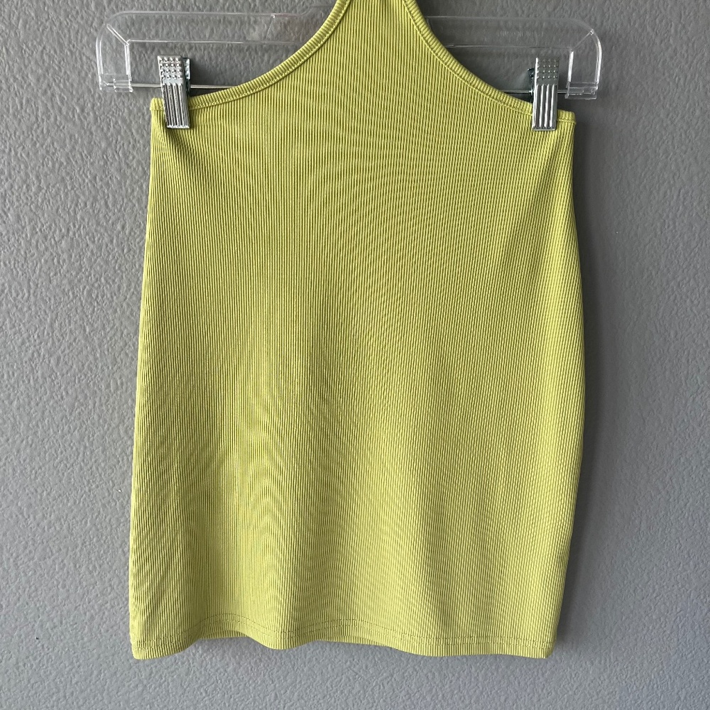 Knot Front Cutout Ribbed Mini Dress - Picture 8 of 12